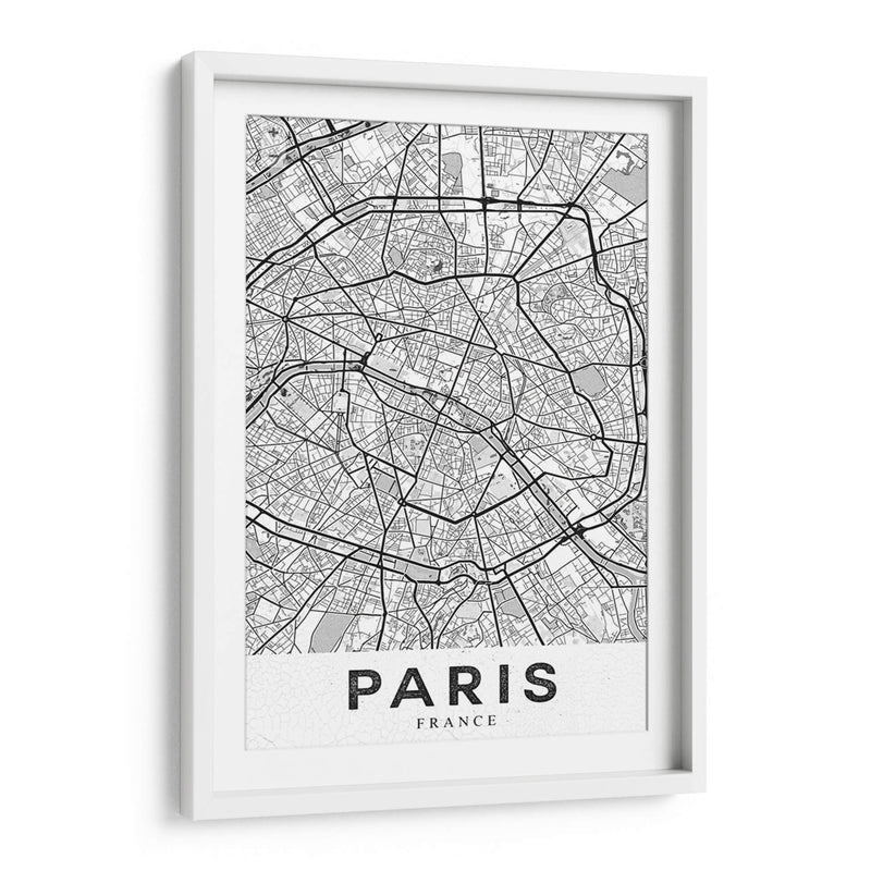 París blanco - StudioSix | Cuadro decorativo de Canvas Lab