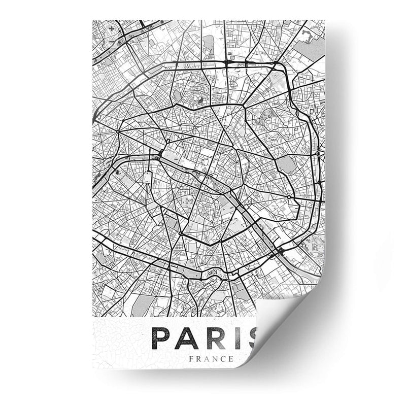 París blanco - StudioSix | Cuadro decorativo de Canvas Lab