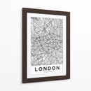 London blanco - StudioSix | Cuadro decorativo de Canvas Lab