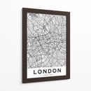 London blanco - StudioSix | Cuadro decorativo de Canvas Lab