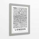 London blanco - StudioSix | Cuadro decorativo de Canvas Lab