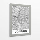 London blanco - StudioSix | Cuadro decorativo de Canvas Lab