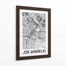 Los Ángeles Blanco - StudioSix | Cuadro decorativo de Canvas Lab