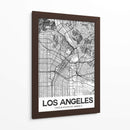 Los Ángeles Blanco - StudioSix | Cuadro decorativo de Canvas Lab