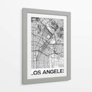 Los Ángeles Blanco - StudioSix | Cuadro decorativo de Canvas Lab