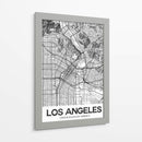 Los Ángeles Blanco - StudioSix | Cuadro decorativo de Canvas Lab