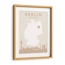 Berlin - Mapas del corazón de la ciudad 13 - Emiliano Deificus | Cuadro decorativo de Canvas Lab