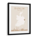 Dublin - Mapas del corazón de la ciudad 28 - Emiliano Deificus | Cuadro decorativo de Canvas Lab