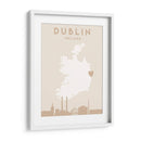 Dublin - Mapas del corazón de la ciudad 28 - Emiliano Deificus | Cuadro decorativo de Canvas Lab