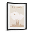 Prague - Mapas del corazón de la ciudad 69 - Emiliano Deificus | Cuadro decorativo de Canvas Lab