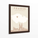Prague - Mapas del corazón de la ciudad 69 - Emiliano Deificus | Cuadro decorativo de Canvas Lab