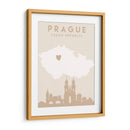 Prague - Mapas del corazón de la ciudad 69 - Emiliano Deificus | Cuadro decorativo de Canvas Lab