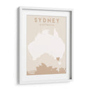 Sydney - Mapas del corazón de la ciudad 84 - Emiliano Deificus | Cuadro decorativo de Canvas Lab