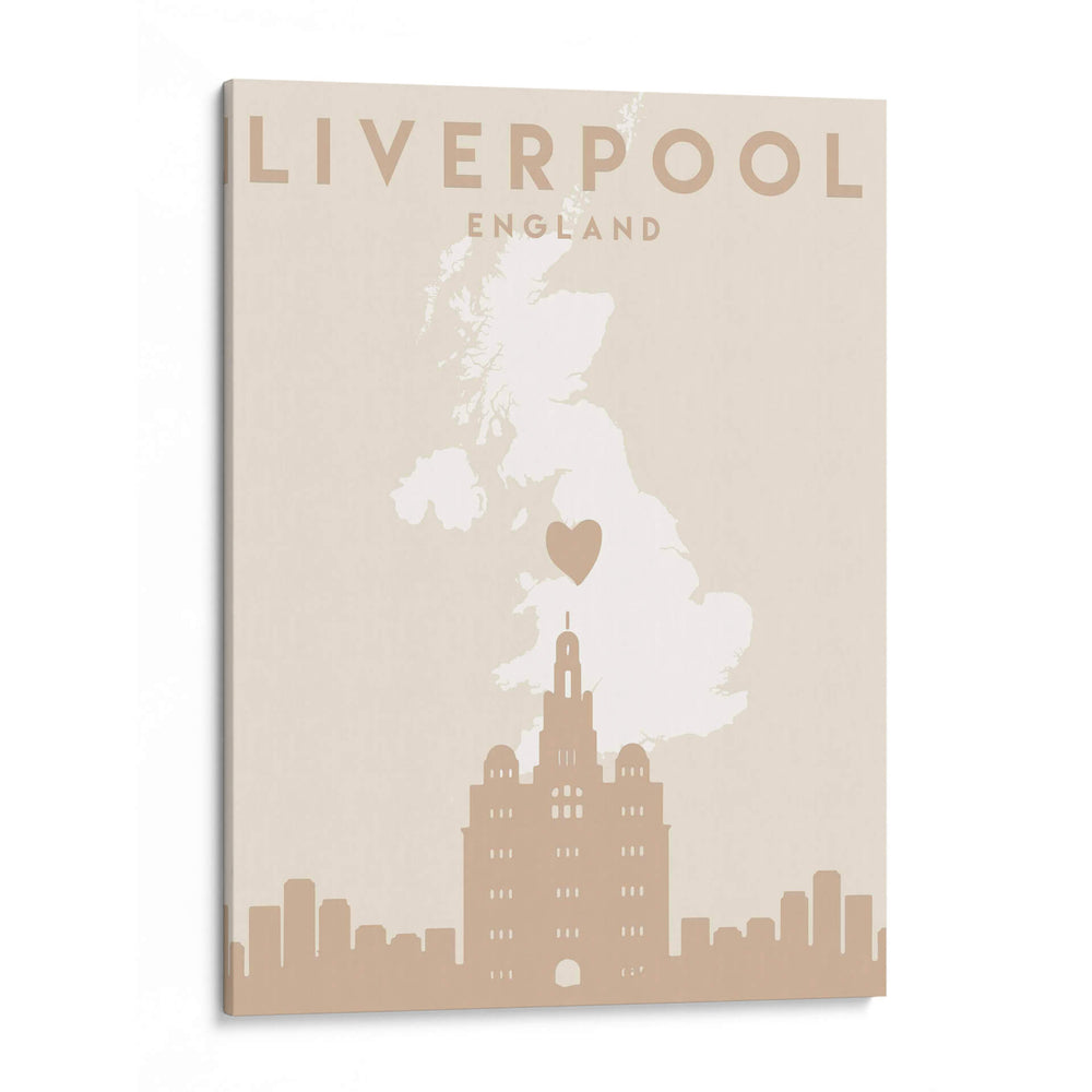 Liverpool - Mapas del corazón de la ciudad 40 - Emiliano Deificus | Cuadro decorativo de Canvas Lab