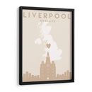 Liverpool - Mapas del corazón de la ciudad 40 - Emiliano Deificus | Cuadro decorativo de Canvas Lab
