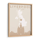 Liverpool - Mapas del corazón de la ciudad 40 - Emiliano Deificus | Cuadro decorativo de Canvas Lab