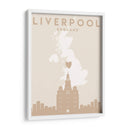 Liverpool - Mapas del corazón de la ciudad 40 - Emiliano Deificus | Cuadro decorativo de Canvas Lab