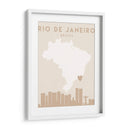 Rio de Janeiro - Mapas del corazón de la ciudad 71 - Emiliano Deificus | Cuadro decorativo de Canvas Lab