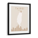 Taipei - Mapas del corazón de la ciudad 85 - Emiliano Deificus | Cuadro decorativo de Canvas Lab