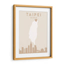 Taipei - Mapas del corazón de la ciudad 85 - Emiliano Deificus | Cuadro decorativo de Canvas Lab