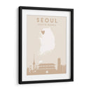 Seoul - Mapas del corazón de la ciudad 79 - Emiliano Deificus | Cuadro decorativo de Canvas Lab