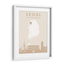 Seoul - Mapas del corazón de la ciudad 79 - Emiliano Deificus | Cuadro decorativo de Canvas Lab