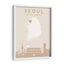 Seoul - Mapas del corazón de la ciudad 79 - Emiliano Deificus | Cuadro decorativo de Canvas Lab