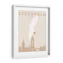 Stockholm - Mapas del corazón de la ciudad 83 - Emiliano Deificus | Cuadro decorativo de Canvas Lab