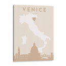 Venice - Mapas del corazón de la ciudad 91 - Emiliano Deificus | Cuadro decorativo de Canvas Lab