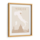 Venice - Mapas del corazón de la ciudad 91 - Emiliano Deificus | Cuadro decorativo de Canvas Lab