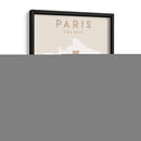 Paris - Mapas del corazón de la ciudad 64 - Emiliano Deificus | Cuadro decorativo de Canvas Lab