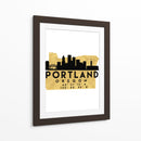 Portland - 2 ciudades 22 - Emiliano Deificus | Cuadro decorativo de Canvas Lab