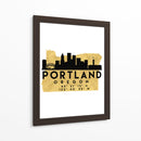 Portland - 2 ciudades 22 - Emiliano Deificus | Cuadro decorativo de Canvas Lab