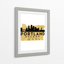 Portland - 2 ciudades 22 - Emiliano Deificus | Cuadro decorativo de Canvas Lab