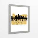 Portland - 2 ciudades 22 - Emiliano Deificus | Cuadro decorativo de Canvas Lab