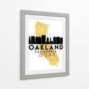Oakland - 2 ciudades 19 - Emiliano Deificus | Cuadro decorativo de Canvas Lab