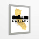 Oakland - 2 ciudades 19 - Emiliano Deificus | Cuadro decorativo de Canvas Lab