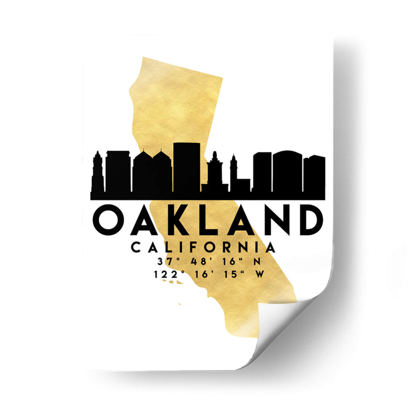 Oakland - 2 ciudades 19 - Emiliano Deificus | Cuadro decorativo de Canvas Lab