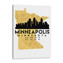 Minneapolis - 2 ciudades 16 - Emiliano Deificus | Cuadro decorativo de Canvas Lab