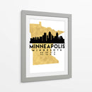Minneapolis - 2 ciudades 16 - Emiliano Deificus | Cuadro decorativo de Canvas Lab