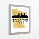 Minneapolis - 2 ciudades 16 - Emiliano Deificus | Cuadro decorativo de Canvas Lab