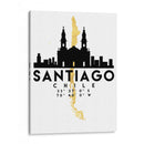 Santiago - 0007 ciudad - Emiliano Deificus | Cuadro decorativo de Canvas Lab