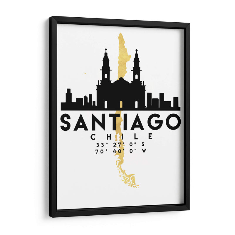 Santiago - 0007 ciudad - Emiliano Deificus | Cuadro decorativo de Canvas Lab