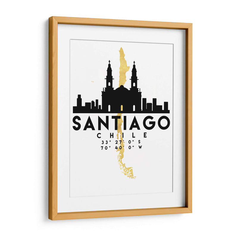 Santiago - 0007 ciudad - Emiliano Deificus | Cuadro decorativo de Canvas Lab