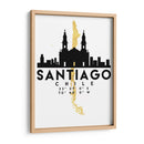 Santiago - 0007 ciudad - Emiliano Deificus | Cuadro decorativo de Canvas Lab