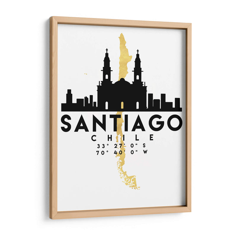 Santiago - 0007 ciudad - Emiliano Deificus | Cuadro decorativo de Canvas Lab