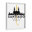 Santiago - 0007 ciudad - Emiliano Deificus | Cuadro decorativo de Canvas Lab