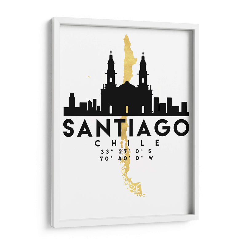 Santiago - 0007 ciudad - Emiliano Deificus | Cuadro decorativo de Canvas Lab