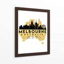 Melbourne - 2 ciudades 14 - Emiliano Deificus | Cuadro decorativo de Canvas Lab