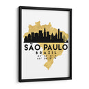 Sao Paulo - 2 ciudades 27 - Emiliano Deificus | Cuadro decorativo de Canvas Lab